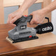 Ozito 150W Orbital Sander - 1/3 Sheet - Plastic - Smooth Finish
