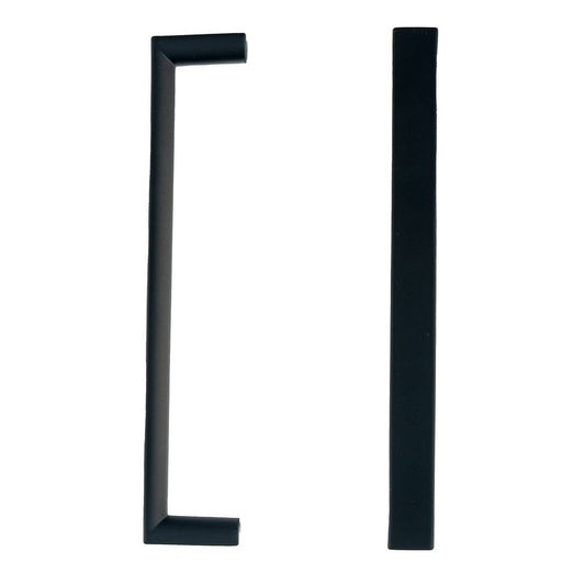 Taskmaster 128mm Matte Black Round Handle 10 Pack - Easy Install - Modern Design – view 2