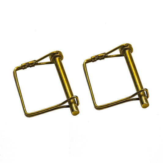 Goliath Square Loop Pin - 10mm Diameter - Pack of 2 - Zinc Plated - Auzzistore