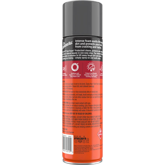 Armor All Tyre Foam 500g - Cleans, Shines & Protects - 66mm x 240mm – view 2
