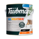 Taubmans 4L Black Low Sheen Exterior Paint - All Weather - Mould Resistant