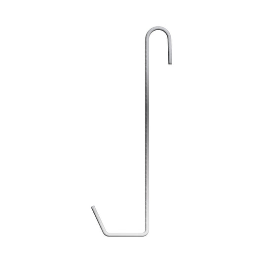 Jack 30cm Zinc Hanging Basket Hook - Durable Plant & Light Holder - Auzzistore