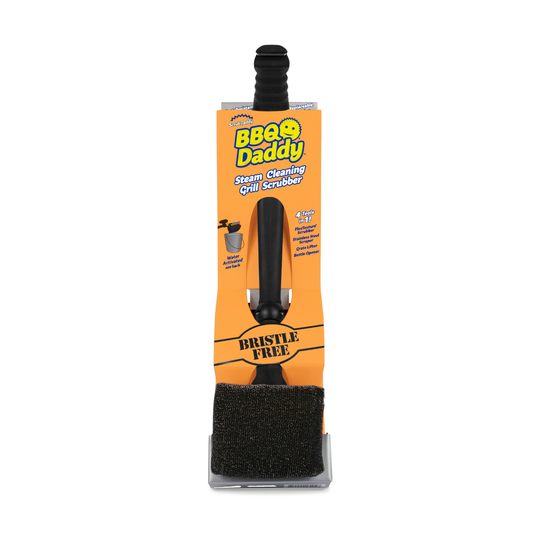 Scrub Daddy BBQ Daddy Grill Cleaning Tool - Steam Activated - 120mm x 450mm - Auzzistore