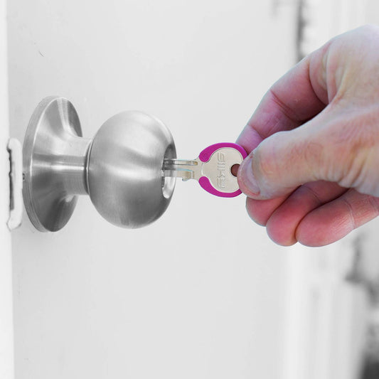 Ehi lw4 Purple Specialty Silky Key - 54mm x 23mm - Reliable Key Blank – view 2 - Auzzistore