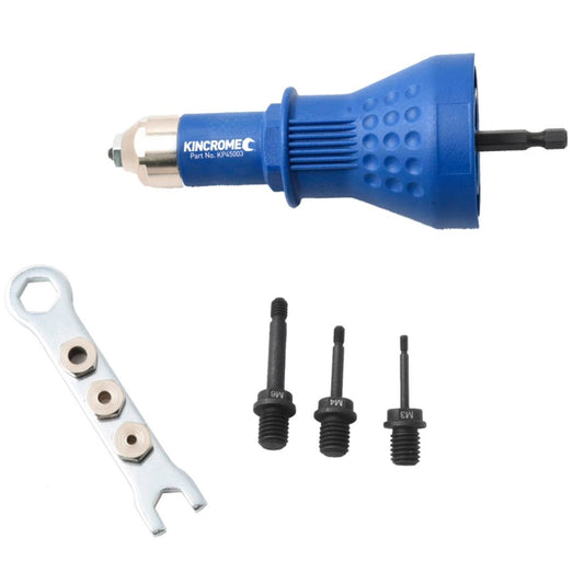 Kincrome Ezi Riv Nut Drill Attachment - Universal - 1/4" - Composite - Easy Use - Auzzistore