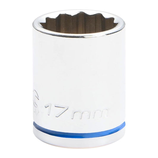Kincrome Socket - 17mm - Chrome Vanadium Steel - Rust Resistant - Auzzistore