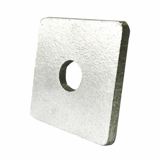 Macsim Square Washer - 50x50x5mm - Galvanised - Heavy Duty - Auzzistore