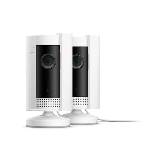 Ring 2nd Gen Indoor Camera 2 Pack - 1080p HD Video - White - Easy Installation - Auzzistore