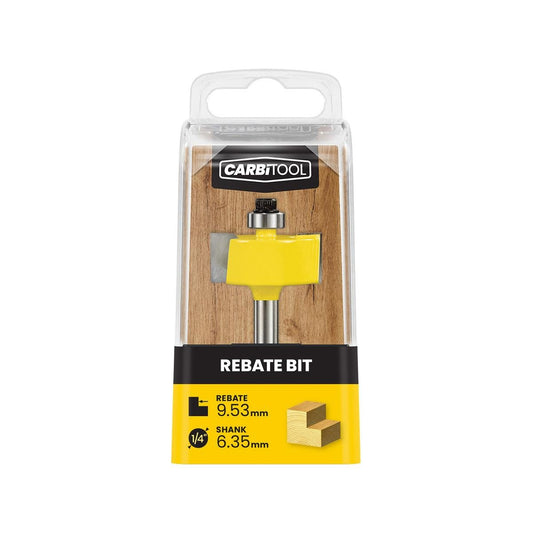 Carbitool 9 53mm RTR Router Bit - Tungsten Carbide - Precision Cutting Tool - Auzzistore