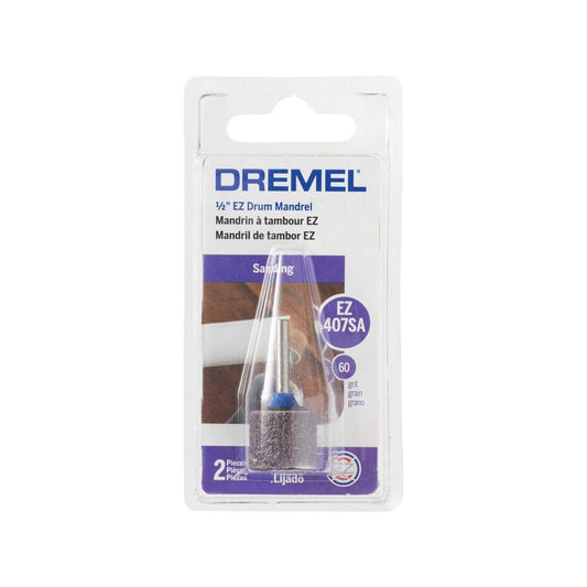 Dremel EZ Lock Sanding Drum Mandrel - 60 Grit Sanding Band - Fast Change - Auzzistore