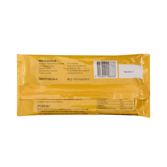 Trusty Peanut Butter Flavour King Biscuit Dog Treats - 1 Piece - 200mm x 90mm - Dental Care – view 2