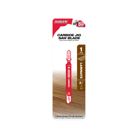Diablo 92mm Tungsten Carbide Jig Saw Blade for Laminate - High Performance, Durable - Auzzistore