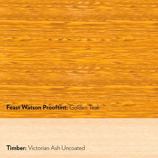 Feast Watson Prooftint Interior Stain - 50ml - Golden Teak - Oil Based - Fast Drying – view 2 - Auzzistore