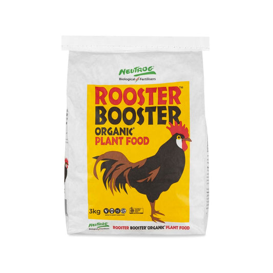 Neutrog Rooster Booster Fertiliser 3kg - All-Purpose Plant Food - Time-Release - Auzzistore
