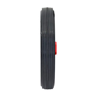 Easyroll 95mm Rubber Wheel - Plastic Centre - Solid - Puncture Proof