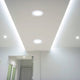 Arlec 9W Tri Colour Dimmable LED Downlight 92mm 2 Pack - Recessed Lens