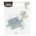Taskmaster Double Ball Catch - 49mm - Zinc - 2 Pack - Durable Construction