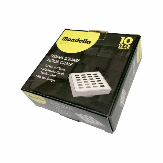 Mondella 100mm Floor Grate - Stainless Steel - Durable - Modern Design – view 2