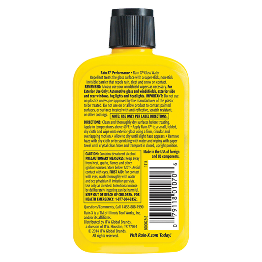 Rain X Water Repellent - 103ml - Water-Beading Technology - Improved Visibility – view 2