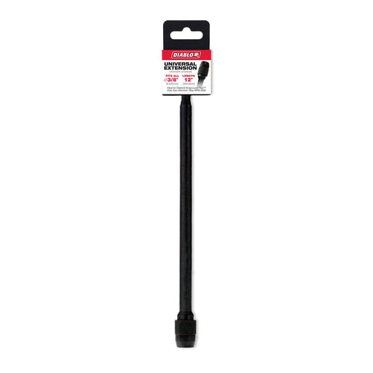 Diablo 300mm 3/8" Universal Extension for Drills - Quick-Change Access Tool - Auzzistore