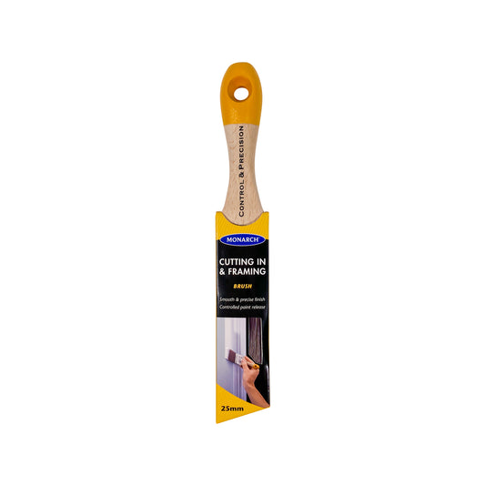 Monarch 25mm Cutting In And Framing Synthetic Paint Brush - 25mm