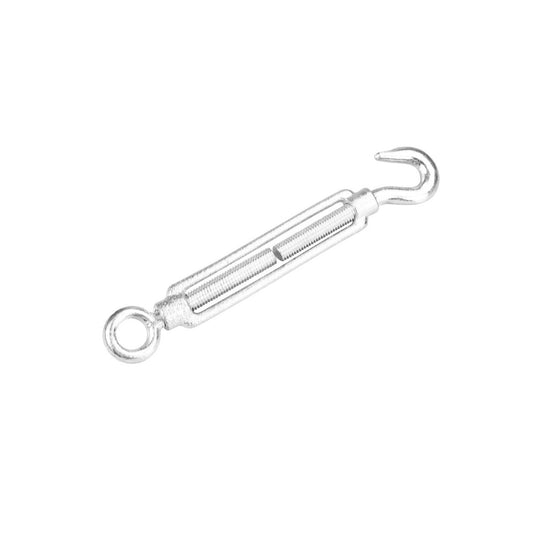 Pinnacle 10mm Galvanised Turnbuckle Hook and Eye - Durable Fastening Solution - Auzzistore