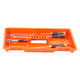 Tactix 535mm Tool Box - Aluminium Handle - Steel Latches - Durable