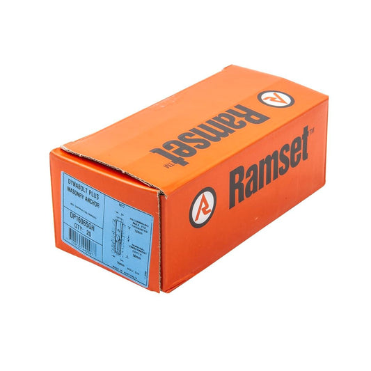 Ramset DynaBolt Plus Masonry Anchor 16mm Galvanised 20 Pack - Auzzistore