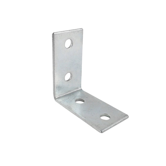Carinya Reinforcing Angle Bracket - 100mm x 100mm x 50mm - Zinc Plated - Corrosion Resistant - Auzzistore