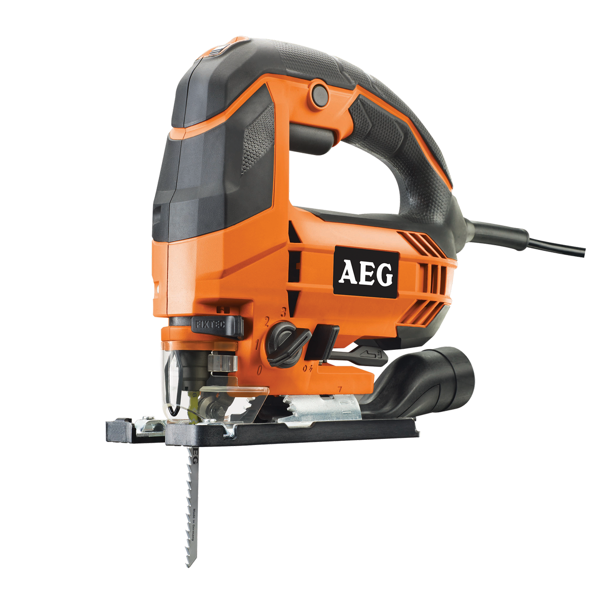AEG 700W Variable Speed Jigsaw - 20mm Cut Depth - Plastic Metal Rubber