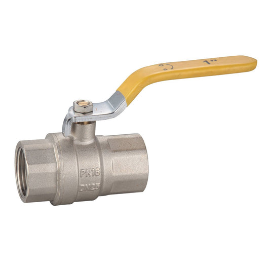 Kinetic 25mm Lever Handle Gas Ball Valve - Lead Free Brass - Gas Isolation - Auzzistore
