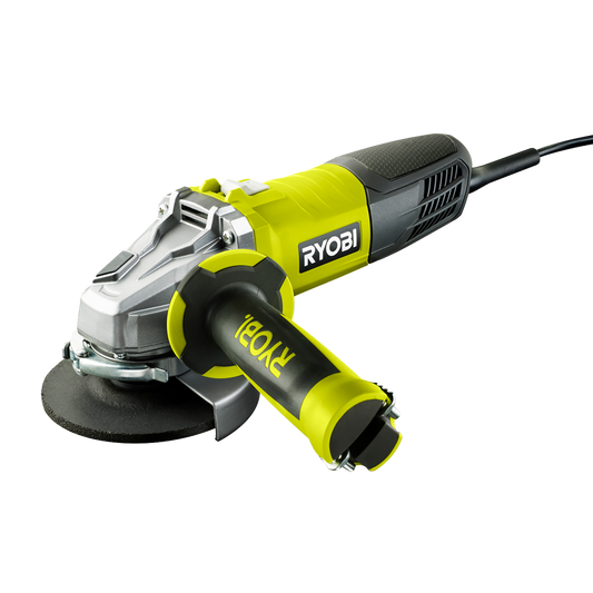 Ryobi Angle Grinder - 125mm - 800W - Tool-less Wheel Guard - Auzzistore