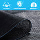 Coolaroo Heavy Duty Screening Shade Cloth 1.83 x 3m Graphite 70% UV Block