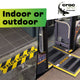 Croc Grip Anti Slip Tape 5m x 50mm Yellow Black Durable Weather Resistant