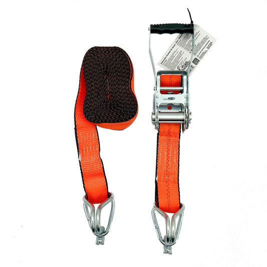 Grunt Ratchet Tie Down - 50mm x 8m - Polyester - Heavy Duty – view 2