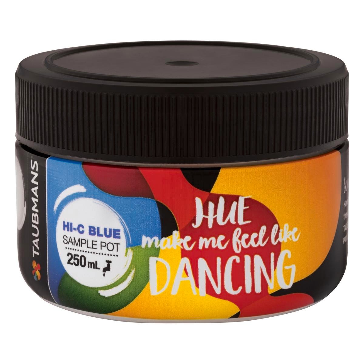 Taubmans Hi C Blue Sample Pot 250ml Water-Based Easy Apply