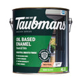 Taubmans 4L Neutral Semi Gloss Oil Based Enamel - Durable Finish - 4L