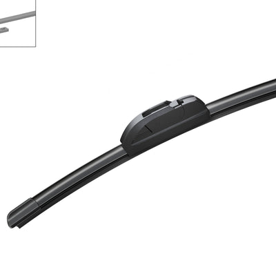 Bosch 13" 330mm e13 Flat Endurance Wiper Blade - Hook Type Adapter - Long-Life Rubber - Clear Visibility
