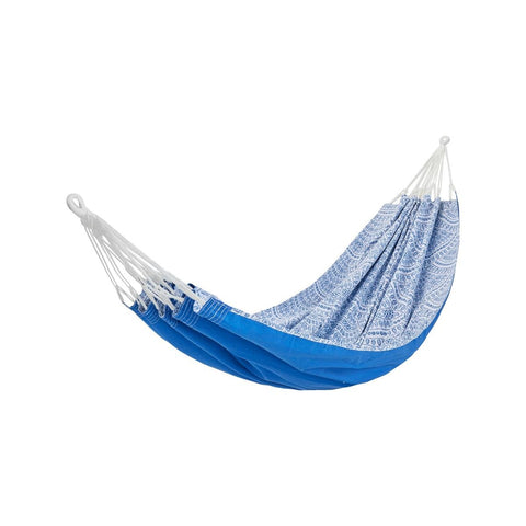 Two Trees Double Cotton Hammock - 120cm x 220cm - Soft Durable Fabric - Auzzistore