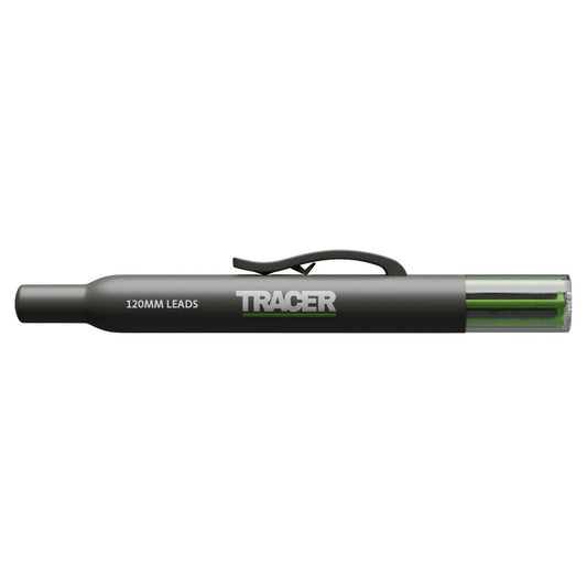 Tracer Lead Holster - 6 x 2B Graphite Replacement Leads Set - 25mm x 160mm - Durable - Auzzistore