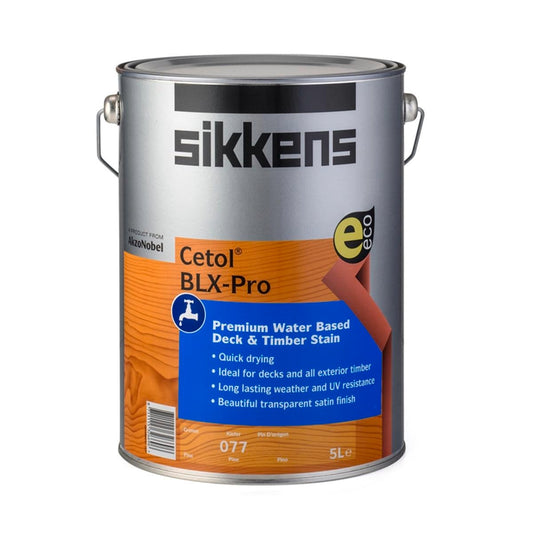 Sikkens 5L Pine Cetol BLX Pro Timber Stain - Water Based - Quick Drying - Auzzistore