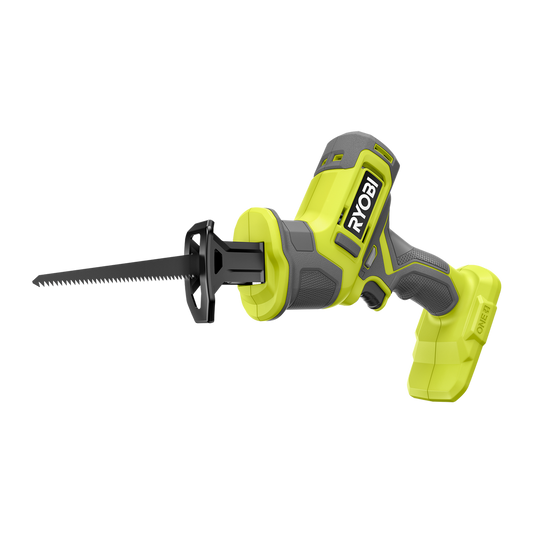 Ryobi 18V One+ One-Handed Reciprocating Saw Tool Only - 25.4mm Stroke Length - Compact Design