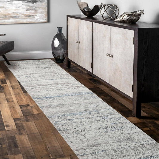 Maxfind Seabreeze Rug Runner 70 x 300cm - Non-Slip - Washable - Durable – view 2 - Auzzistore