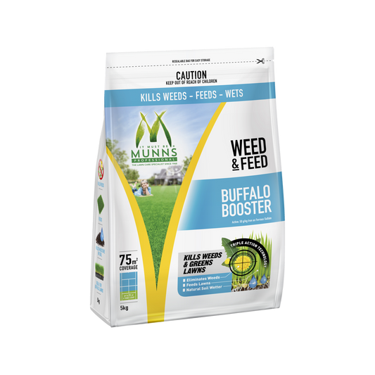 Munns Professional Weed & Feed - 5kg - Granules - Lawn Care - Auzzistore