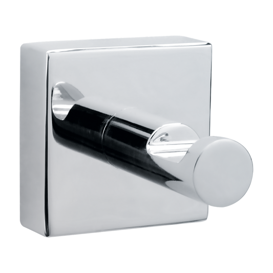Tesa Hukk Towel Hook - Self-Adhesive - Chrome - 39mm x 52mm x 39mm