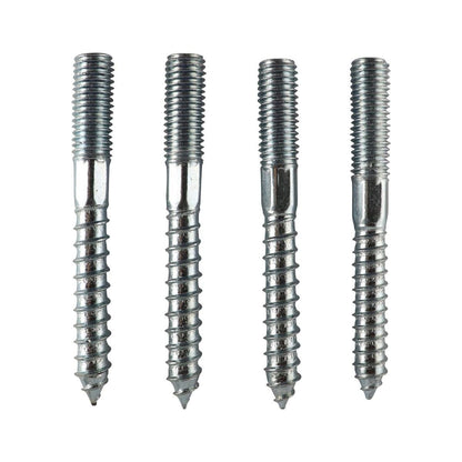 Everhang M12 Hanger Bolt 100mm Zinc Plated Steel 4 Pack