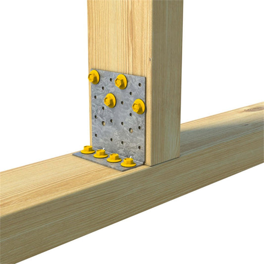 Mitek Concealed Purlin Cleat - 80mm x 30mm - Hidden Bracket - Wind Uplift – view 2 - Auzzistore
