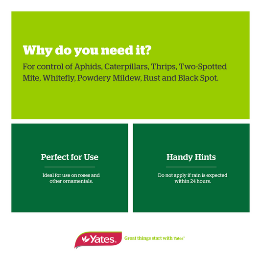Yates Rose Gun - 750ml - Spray - Insecticide and Fungicide – view 2 - Auzzistore