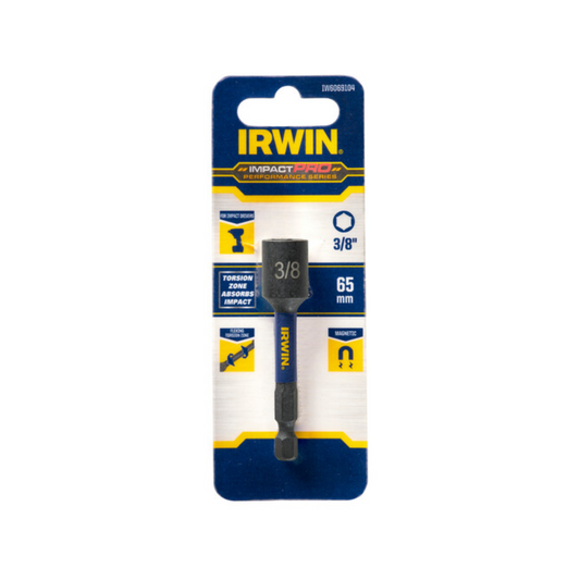 Irwin 1/4" Impact Pro Performance Nutsetter 65mm - High-Strength Tool - Auzzistore