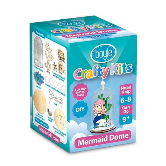 Boyle Mermaid Dome Kit - 80mm x 120mm - Wood - Easy To Assemble